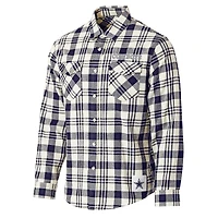 Collection Darius Rucker pour hommes par Fanatics Navy Dallas Cowboys Western Chemise à boutons complets