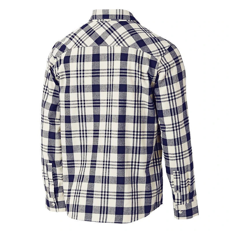 Collection Darius Rucker pour hommes par Fanatics Navy Dallas Cowboys Western Chemise à boutons complets
