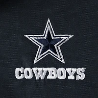 Dunbrooke Charcoal Dallas Cowboys Big & Tall Dakota Sweat à capuche en toile Veste entièrement zippée