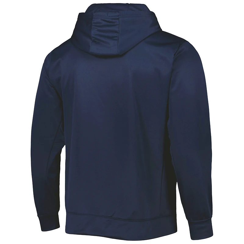 Sweat à capuche zippé Dunbrooke bleu marine/gris pour homme, modèle Apprentice des Dallas Cowboys