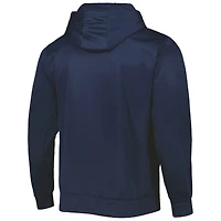 Sweat à capuche zippé Dunbrooke bleu marine/gris pour homme, modèle Apprentice des Dallas Cowboys