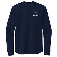 T-shirt thermique à manches longues Dunbrooke Navy Dallas Cowboys Cavalier pour hommes