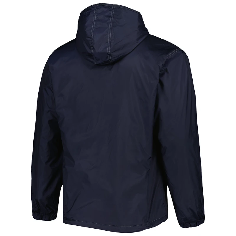 Men's Dunbrooke Navy Dallas Cowboys Logo Legacy Stadium Full-Zip Jacket