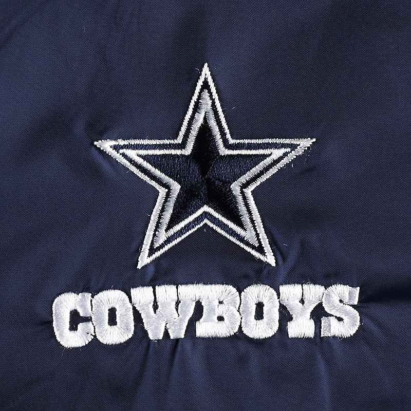 Men's Dunbrooke Navy Dallas Cowboys Logo Legacy Stadium Full-Zip Jacket