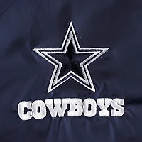 Men's Dunbrooke Navy Dallas Cowboys Logo Legacy Stadium Full-Zip Jacket