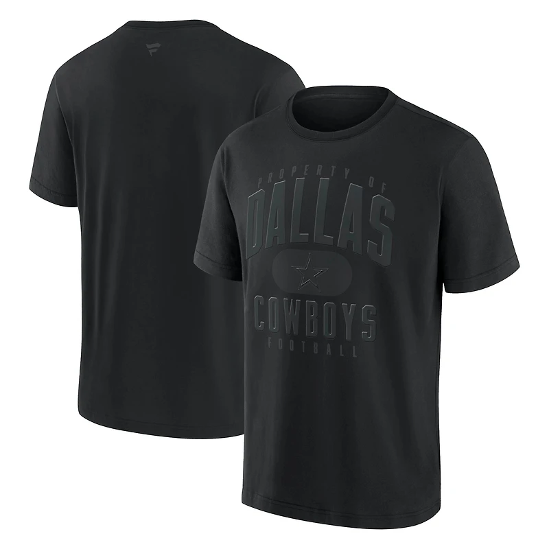 Men's Fanatics Black Dallas Cowboys Out Heavyweight T-Shirt