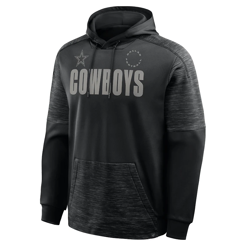 Men's Fanatics Black Dallas Cowboys Chip Shot Pullover Hoodie