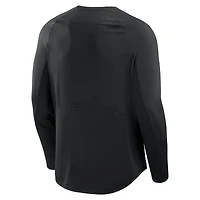 Men's Fanatics Black Dallas Cowboys Coverage Scheme Long Sleeve T-Shirt