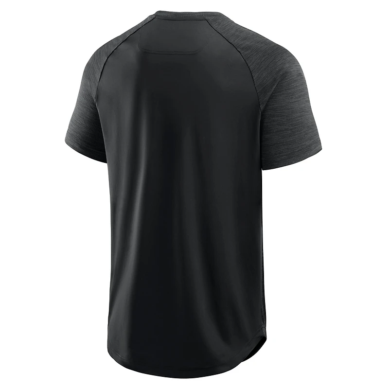 T-shirt noir Fanatics pour homme, motif Deceptive Juke des Cowboys de Dallas