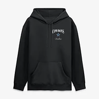 Men's Fanatics Black Dallas Cowboys Nightfall Long Sleeve Fleece Hoodie