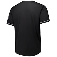 Maillot à boutons complets Pop Dallas Cowboys Fanatics pour hommes, noir