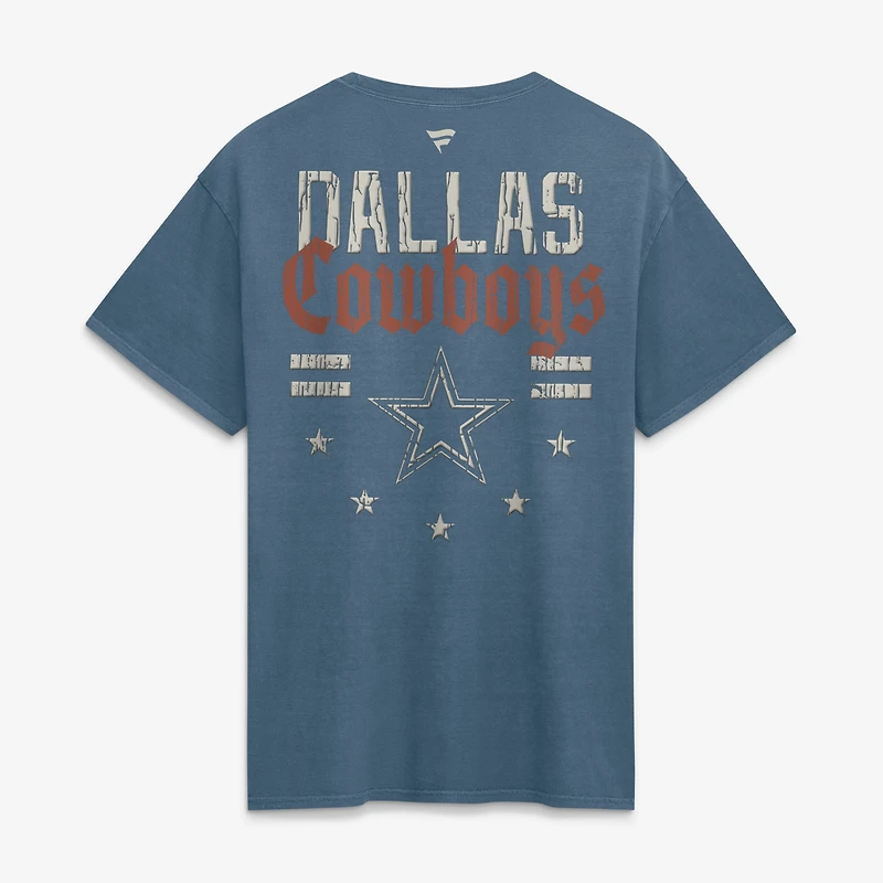 Men's Fanatics Blue Dallas Cowboys Washed Americana T-Shirt