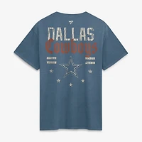 Men's Fanatics  Blue Dallas Cowboys Washed Americana T-Shirt