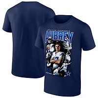 T-shirt homme Fanatics Brandon Aubrey bleu marine Dallas Cowboys Collage