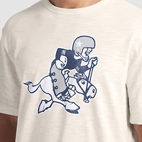 T-shirt fanatiques crème Dallas Cowboys Slub pour hommes