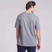 T-shirt tri-blend gris chiné Fanatics pour homme, motif Cowboys de Dallas, Pass Rush