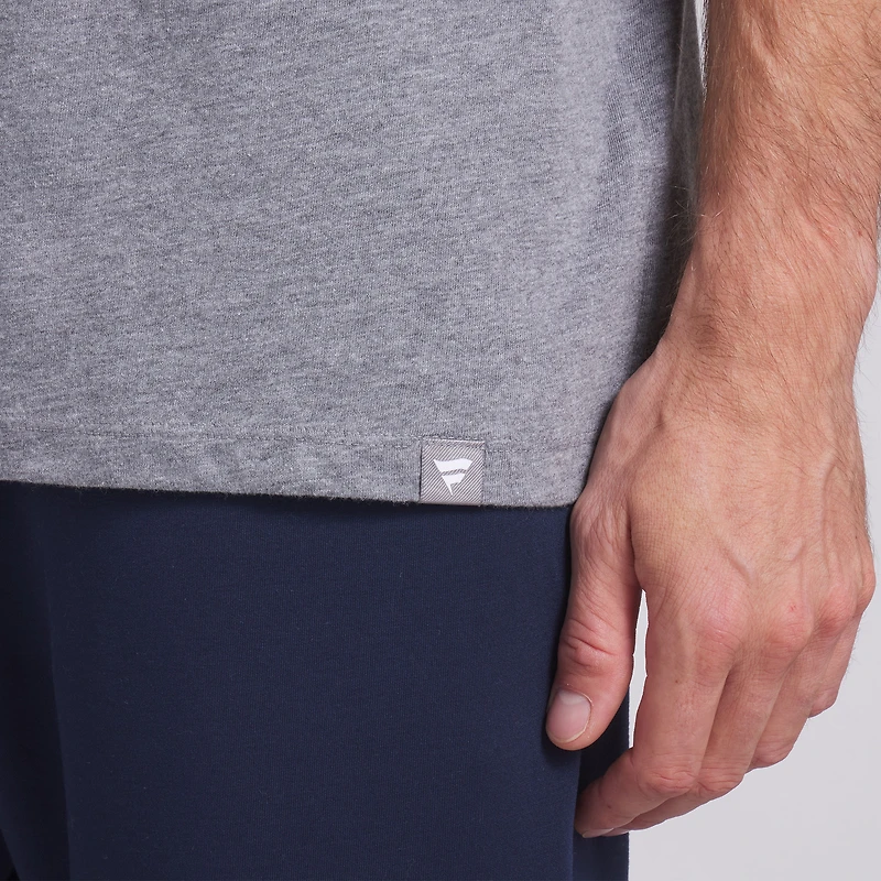 Men's Fanatics Heather Gray Dallas Cowboys Pass Rush Tri-Blend T-Shirt