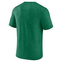 Men's Fanatics  Heather Green Dallas Cowboys St. Patrick's Day Celtic Tri-Blend T-Shirt