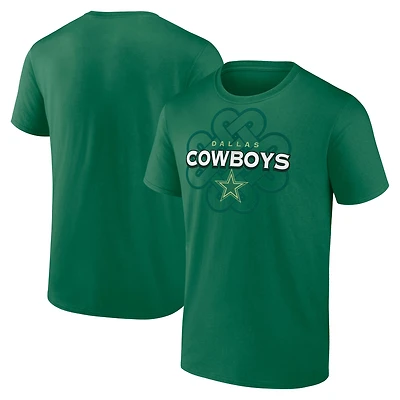 T-shirt Fanatics Kelly Green pour homme, grand et grand, des Cowboys de Dallas, Celtic