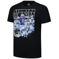 Men's Fanatics Micah Parsons Black Dallas Cowboys Notorious Player Graphic T-Shirt