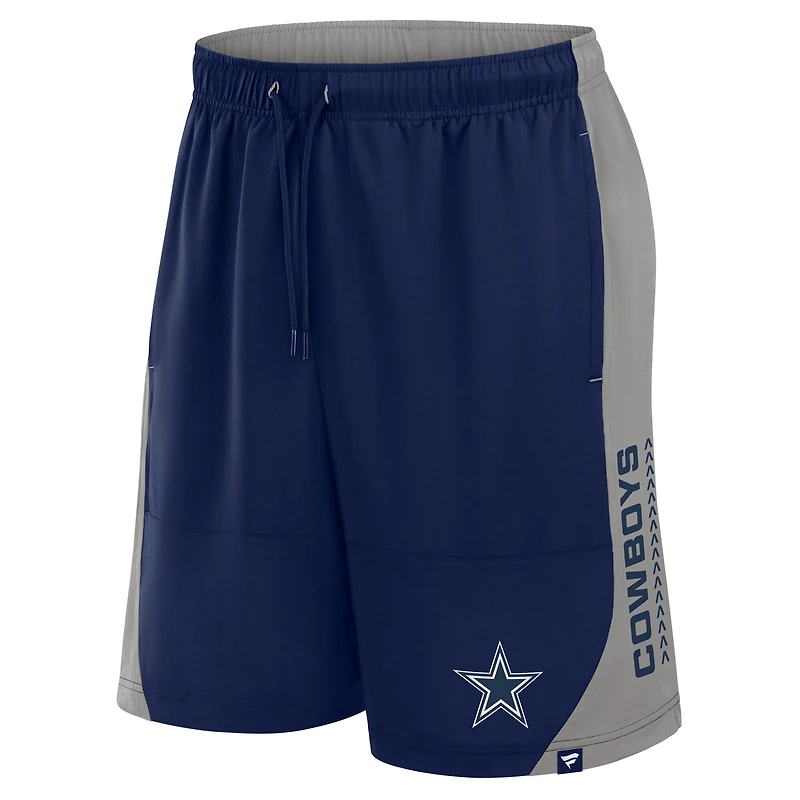 Men's Fanatics Navy/Gray Dallas Cowboys No Defense Shorts