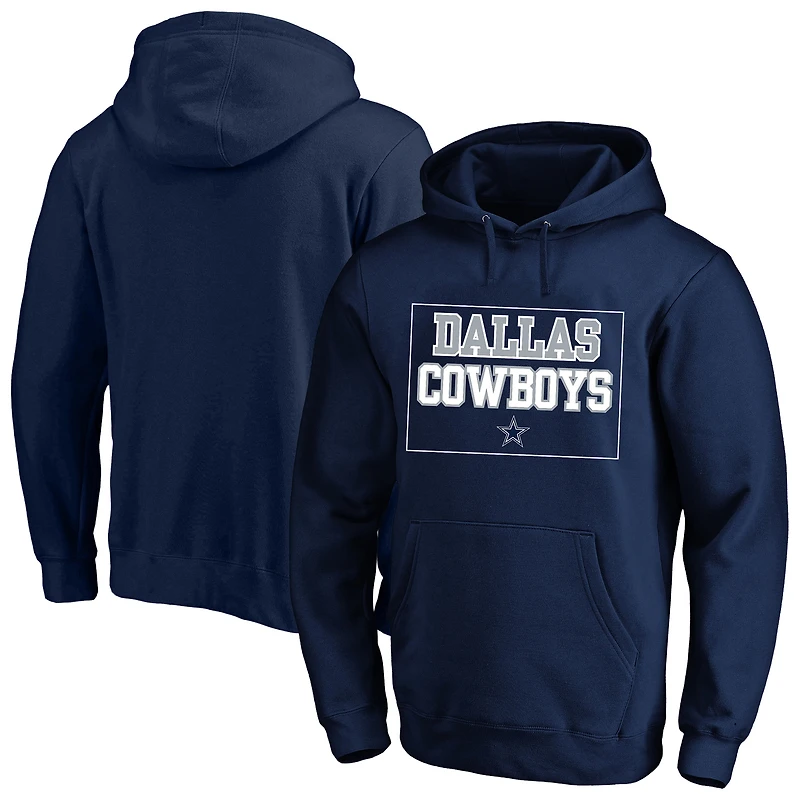 Sweat à capuche polaire Fanatics bleu marine Dallas Cowboys pour homme, grande taille