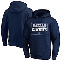 Sweat à capuche polaire Fanatics bleu marine Dallas Cowboys pour homme, grande taille