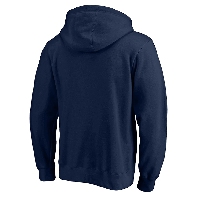 Sweat à capuche polaire Fanatics bleu marine Dallas Cowboys pour homme, grande taille
