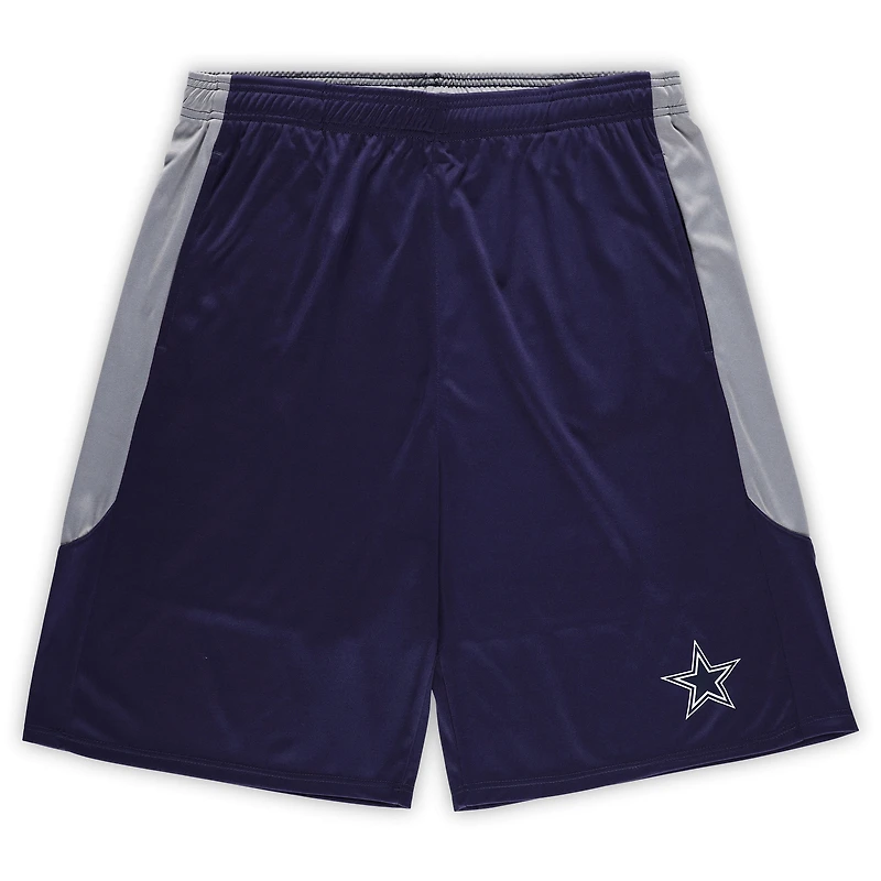 Men's Fanatics Navy Dallas Cowboys Big & Tall Team Logo Shorts