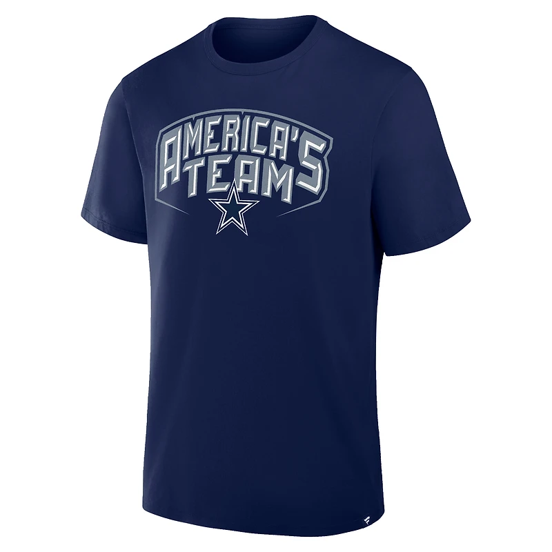 T-shirt Fanatics bleu marine pour homme