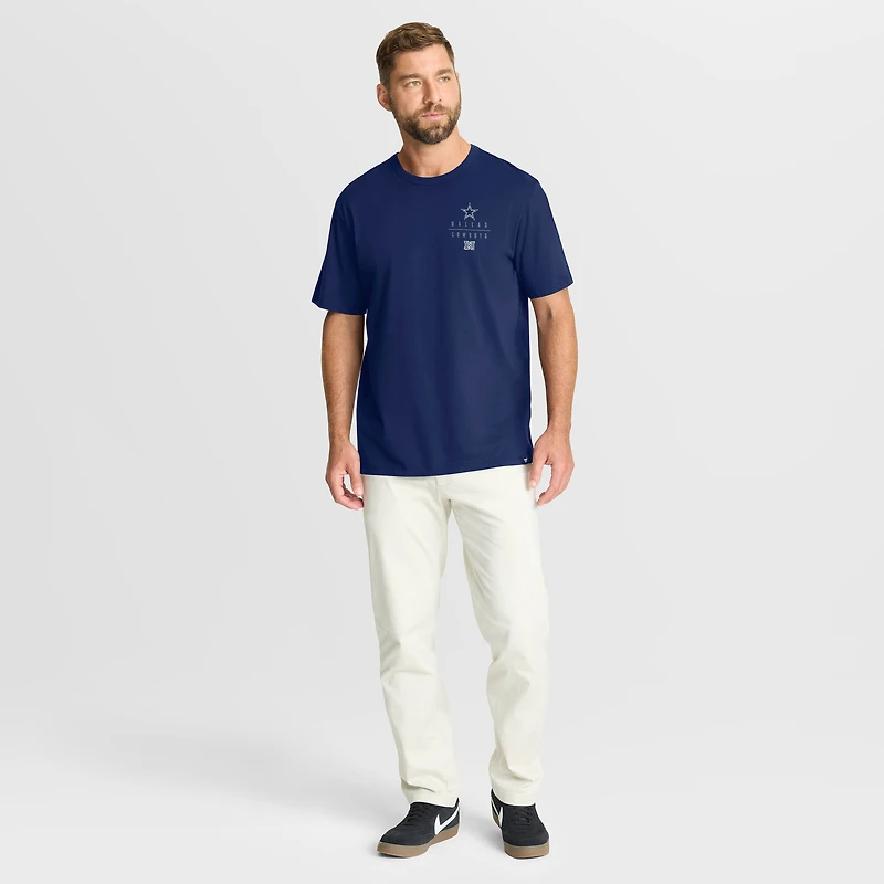 Men's Fanatics Navy Dallas Cowboys Passing Pocket Legacy T-Shirt