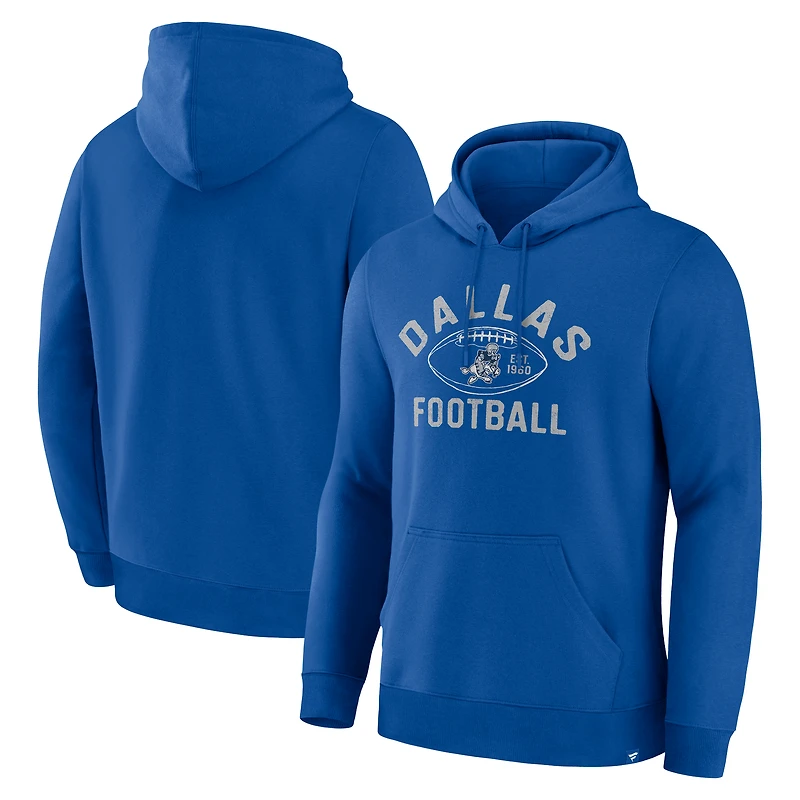 Men's Fanatics Royal Dallas Cowboys Fumblerooski Legacy Pullover Hoodie