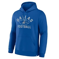 Sweat à capuche Fanatics Royal Dallas Cowboys Fumblerooski Legacy pour homme