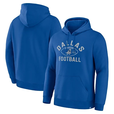 Sweat à capuche Fanatics Royal Dallas Cowboys Fumblerooski Legacy pour homme