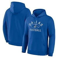 Sweat à capuche Fanatics Royal Dallas Cowboys Fumblerooski Legacy pour homme