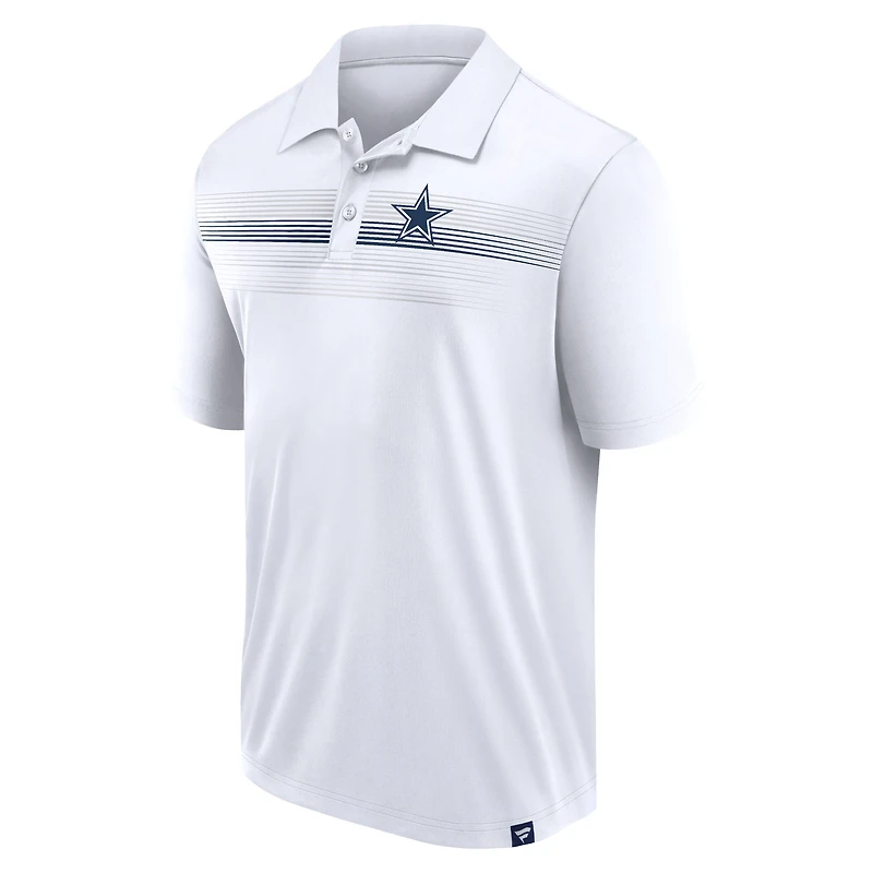 Men's Fanatics White Dallas Cowboys Big & Tall Sublimated Polo