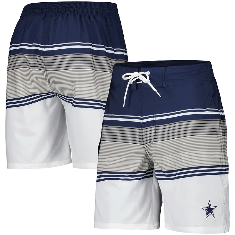 Men's G-III Extreme  Navy Dallas Cowboys Jump Shot Volley Swim Trunks