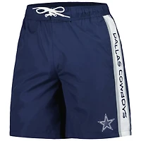Men's G-III Extreme Navy Dallas Cowboys Streamline Volley Swim Shorts