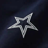 Men's G-III Sports by Carl Banks  Navy Dallas Cowboys Adaptive Home Team Magnetic Button-Up Top