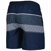 Short de volley Coastline Dallas Cowboys G-III Sports by Carl Banks pour homme, bleu marine