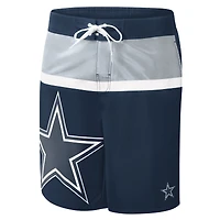 Men's G-III Sports by Carl Banks Navy Dallas Cowboys Sea Wind Swim Trunks