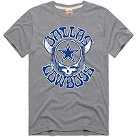 T-shirt gris hommage pour homme NFL x Grateful Dead Tri-Blend