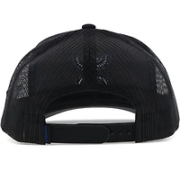 Men's HOOey Black Dallas Cowboys Hands Up Trucker Snapback Hat