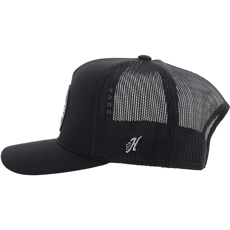 Casquette ajustable HOOey pour homme avec patch en corde des Cowboys de Dallas noirs