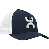 Men's HOOey Navy/White Dallas Cowboys Trucker Flex Hat