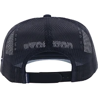 Casquette réglable HOOey Dallas Cowboys Wordmark Rope Trucker pour homme, bleu marine
