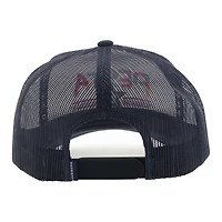 Men's HOOey  White/Navy Dallas Cowboys NFL Fiesta Adjustable Trucker Hat