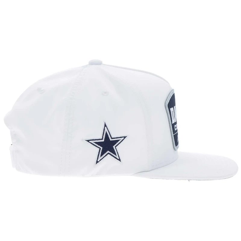 Men's HOOey White Dallas Cowboys America's Team Adjustable Hat