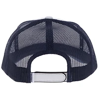Casquette ajustable blanche à patchs superposés pour homme HOOey des Cowboys de Dallas
