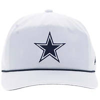 Men's HOOey White Dallas Cowboys Star Logo Rope Adjustable Hat
